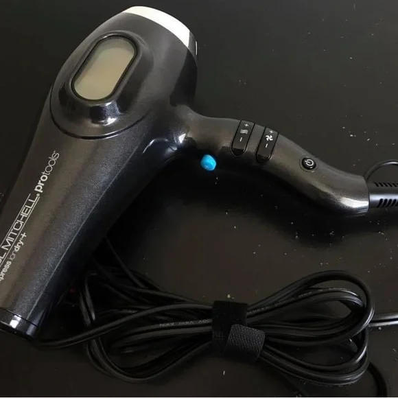 Paul Mitchell kit (curling iron, blow dryer, brushes & combs, drape/cape etc)